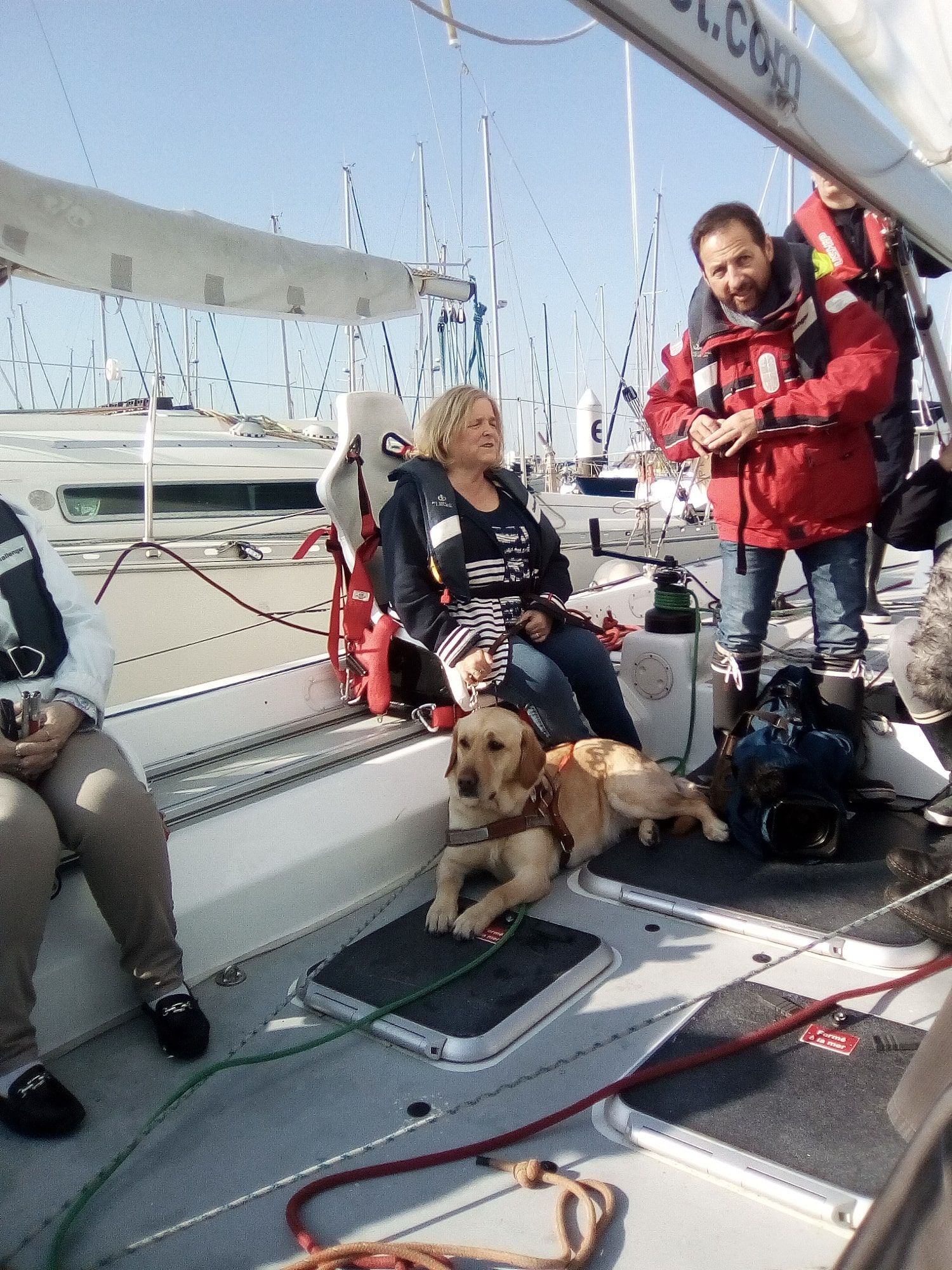 La voile pour déficients visuels